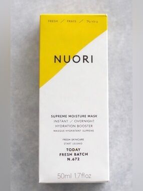 NUORI Supreme Moisture Mask